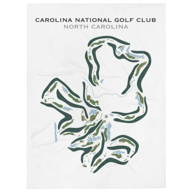 Carolina National Golf Club, North Carolina - Printed Golf Course