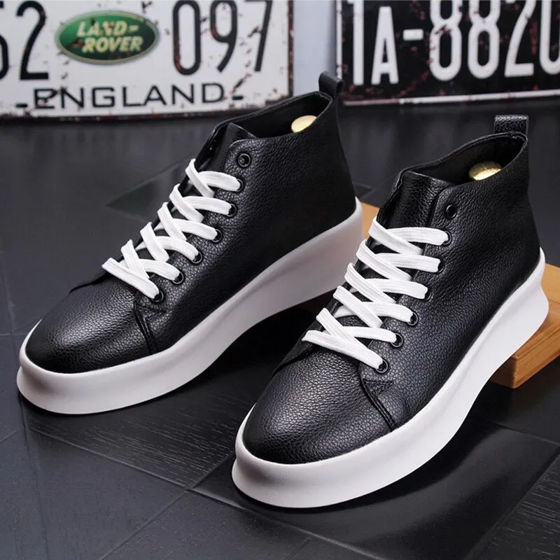 Casual Leather Sneakers