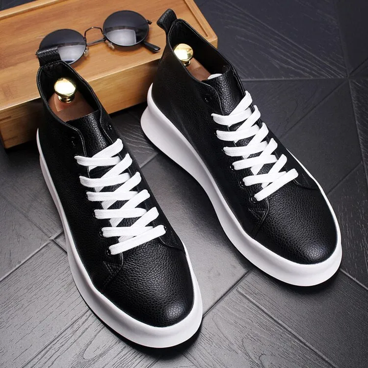 Casual Leather Sneakers