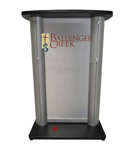 Contemporary Lectern and Podium CS2 Aluminum Lectern - FREE SHIPPING!