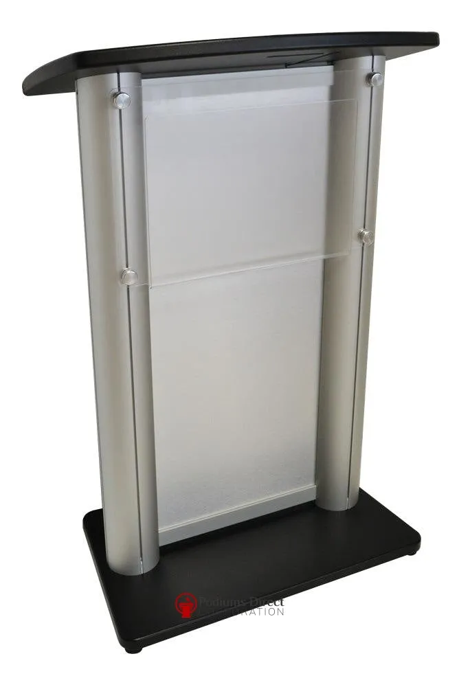 Contemporary Lectern and Podium CS2 Aluminum Lectern - FREE SHIPPING!