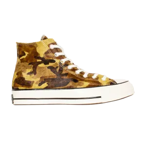 Converse Chuck 70 Hi 'Pony Hair Pack - Camo' Sneakers, Green