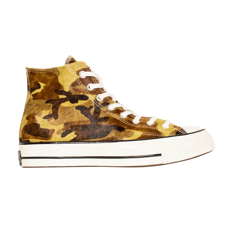 Converse Chuck 70 Hi 'Pony Hair Pack - Camo' Sneakers, Green