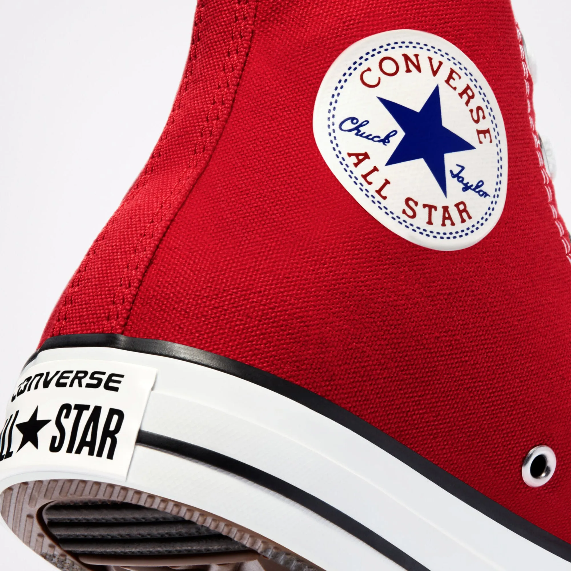 Converse Mens Chuck Taylor All Star Hi Shoes 'Red'