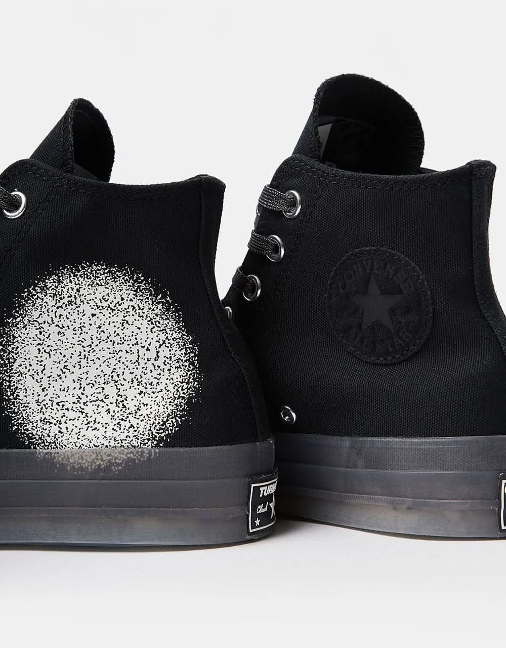 Converse x Turnstile Chuck 70s Skate Shoes - Black/Grey/White