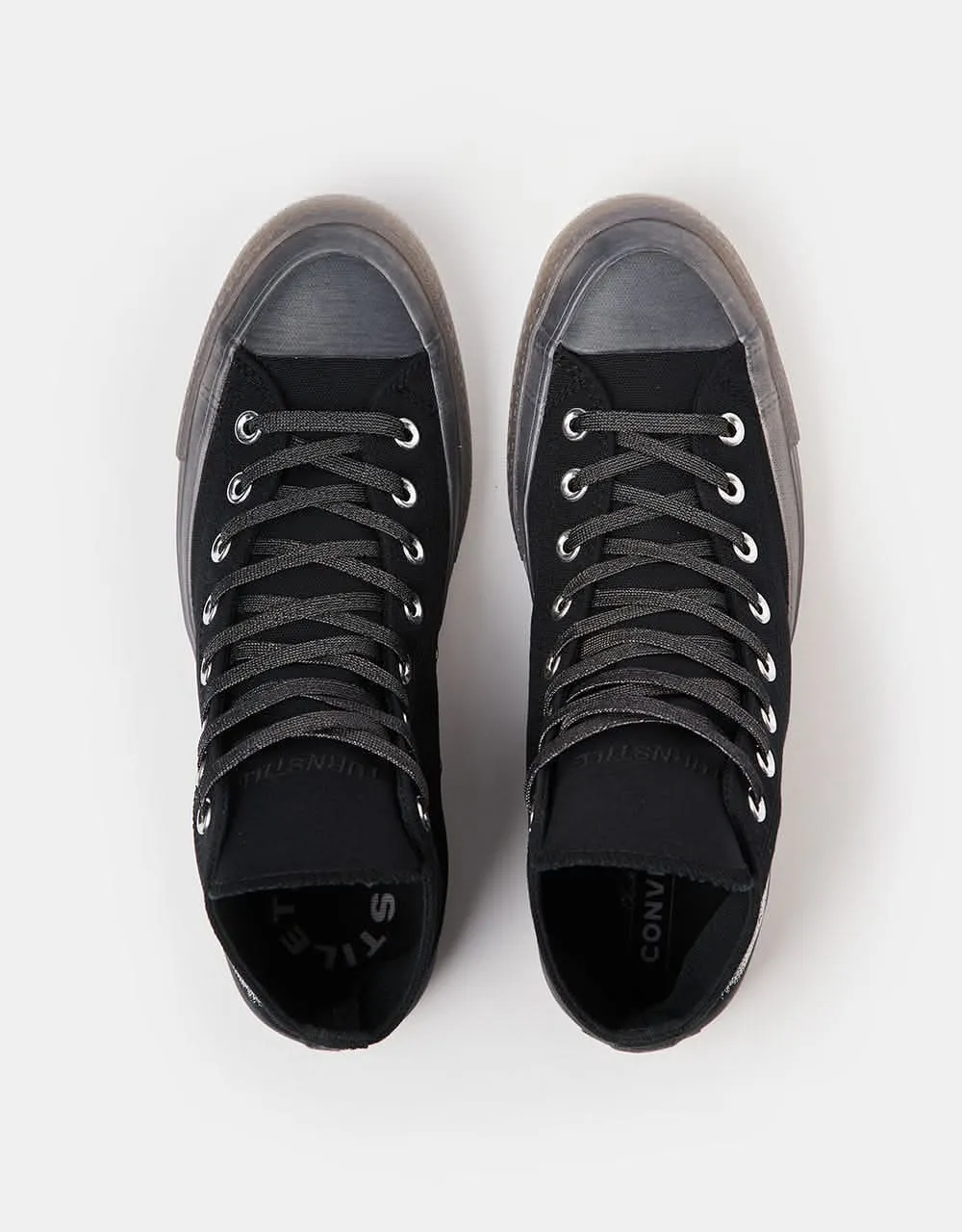 Converse x Turnstile Chuck 70s Skate Shoes - Black/Grey/White