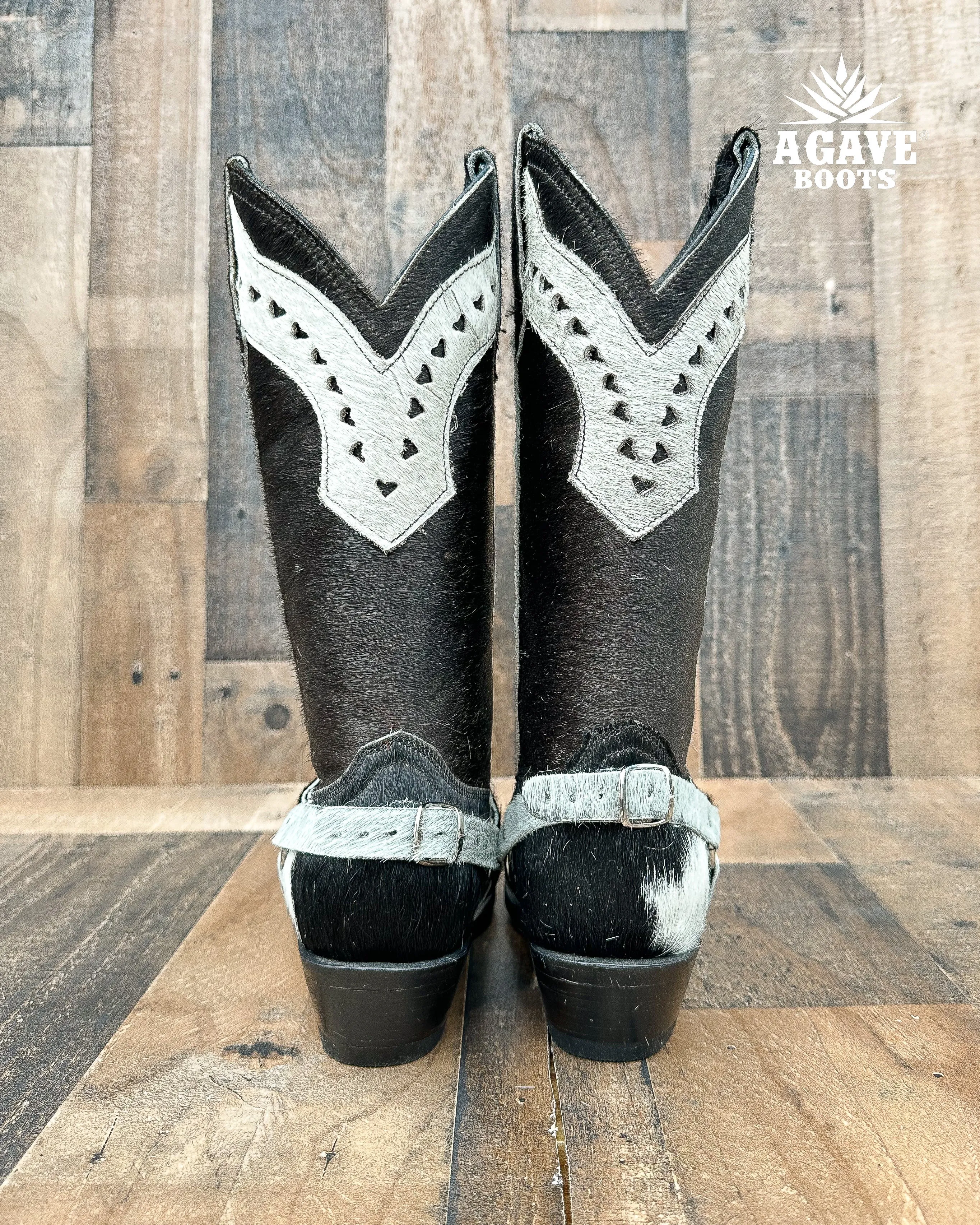 COWHIDE BOOTS | WOMEN SNIP TOE BOOTS