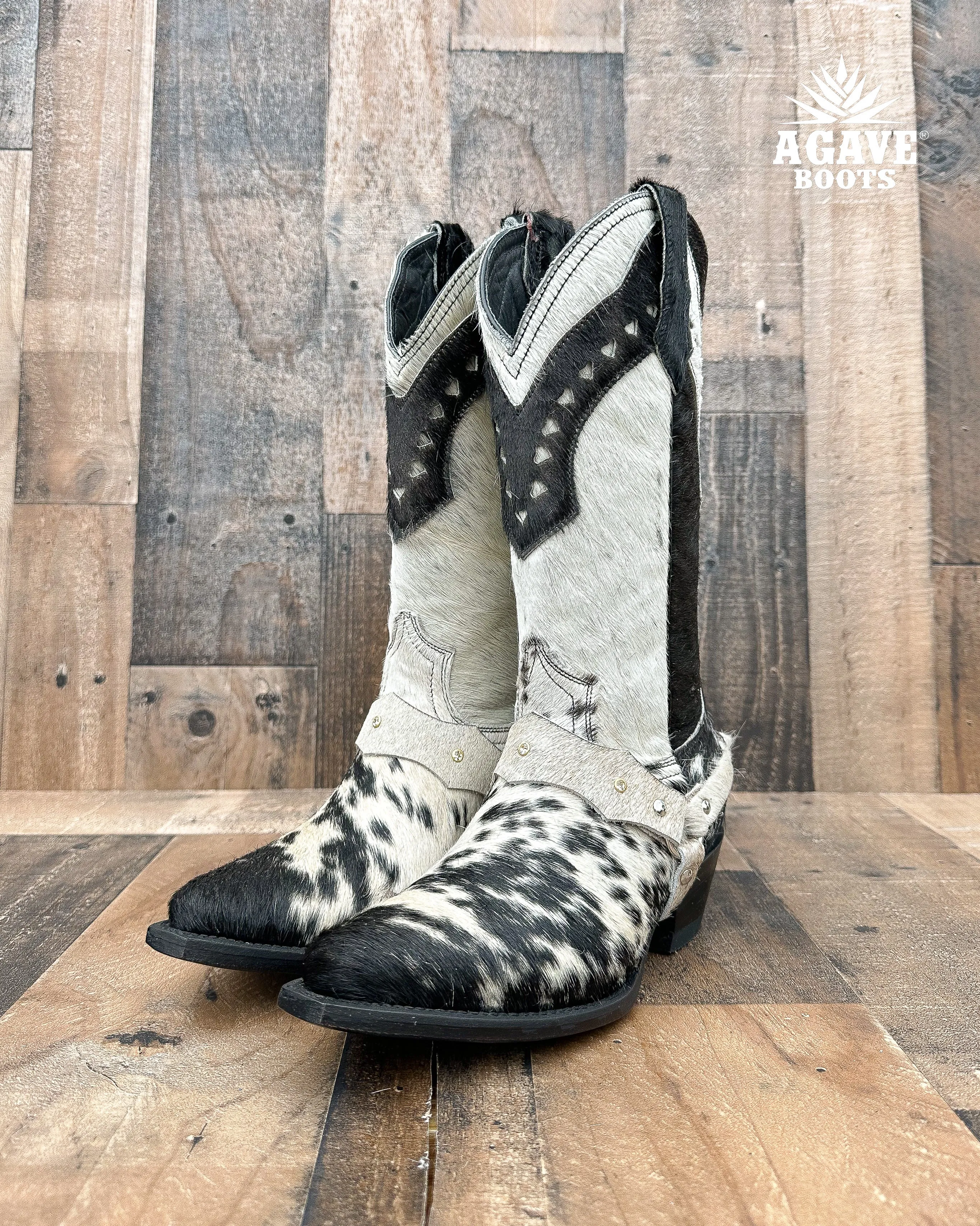 COWHIDE BOOTS | WOMEN SNIP TOE BOOTS