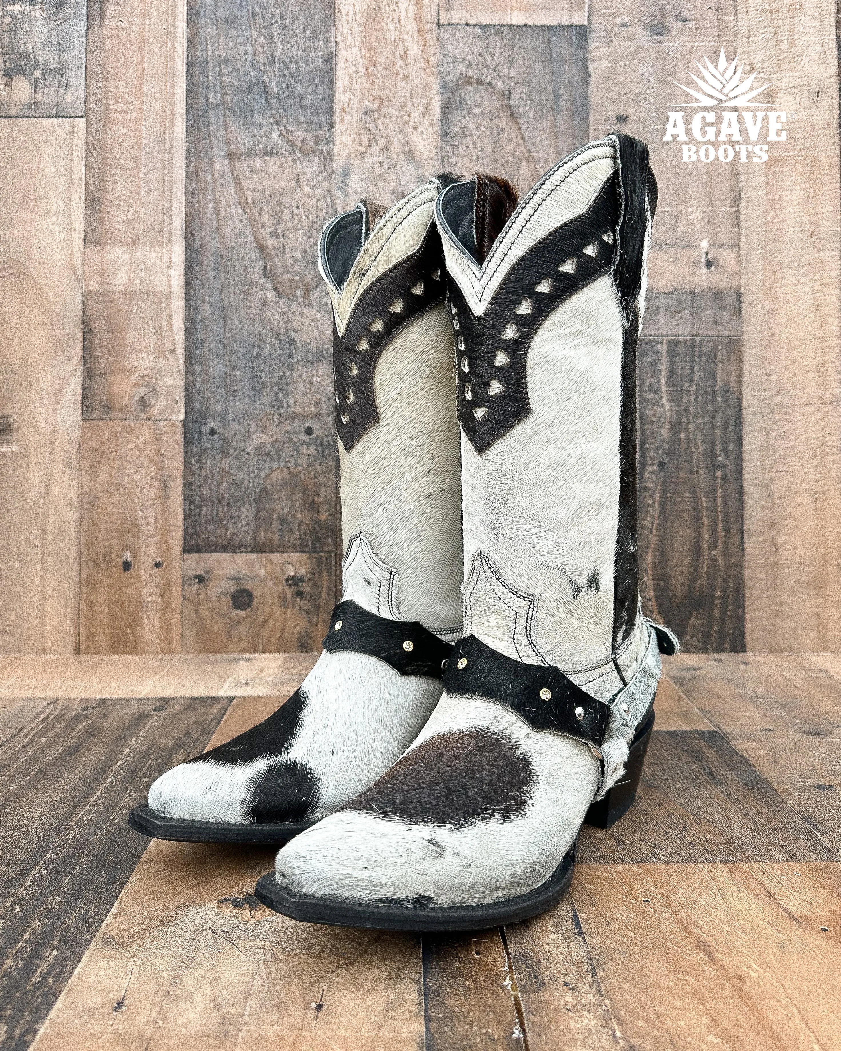 COWHIDE BOOTS | WOMEN SNIP TOE BOOTS