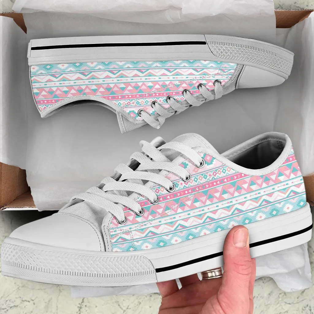 Custom Sneakers-Aztec Design 107