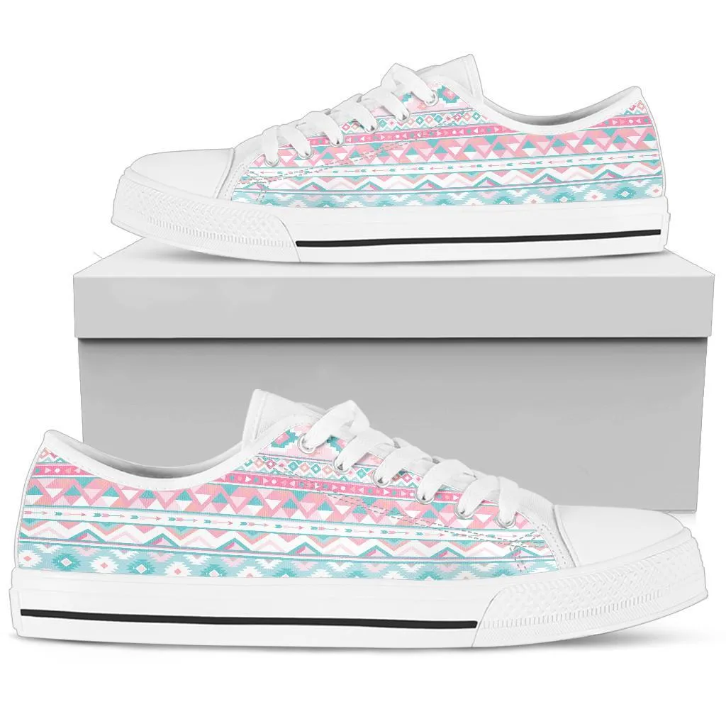 Custom Sneakers-Aztec Design 107