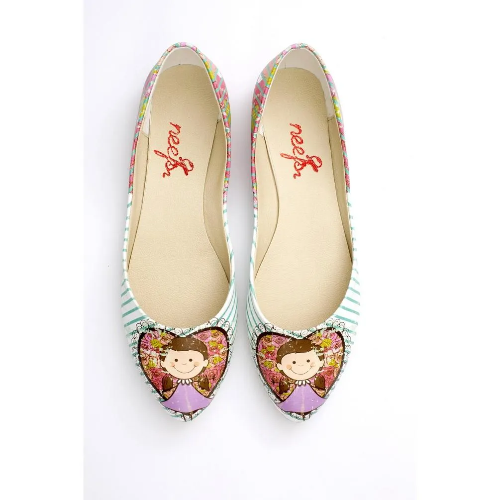 Cute Girl Ballerinas Shoes NSS357