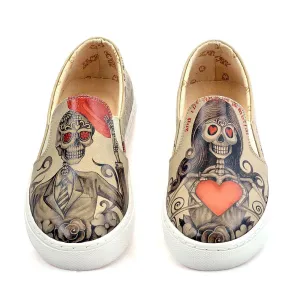 Death is not End of Love Sneaker Shoes VN4034