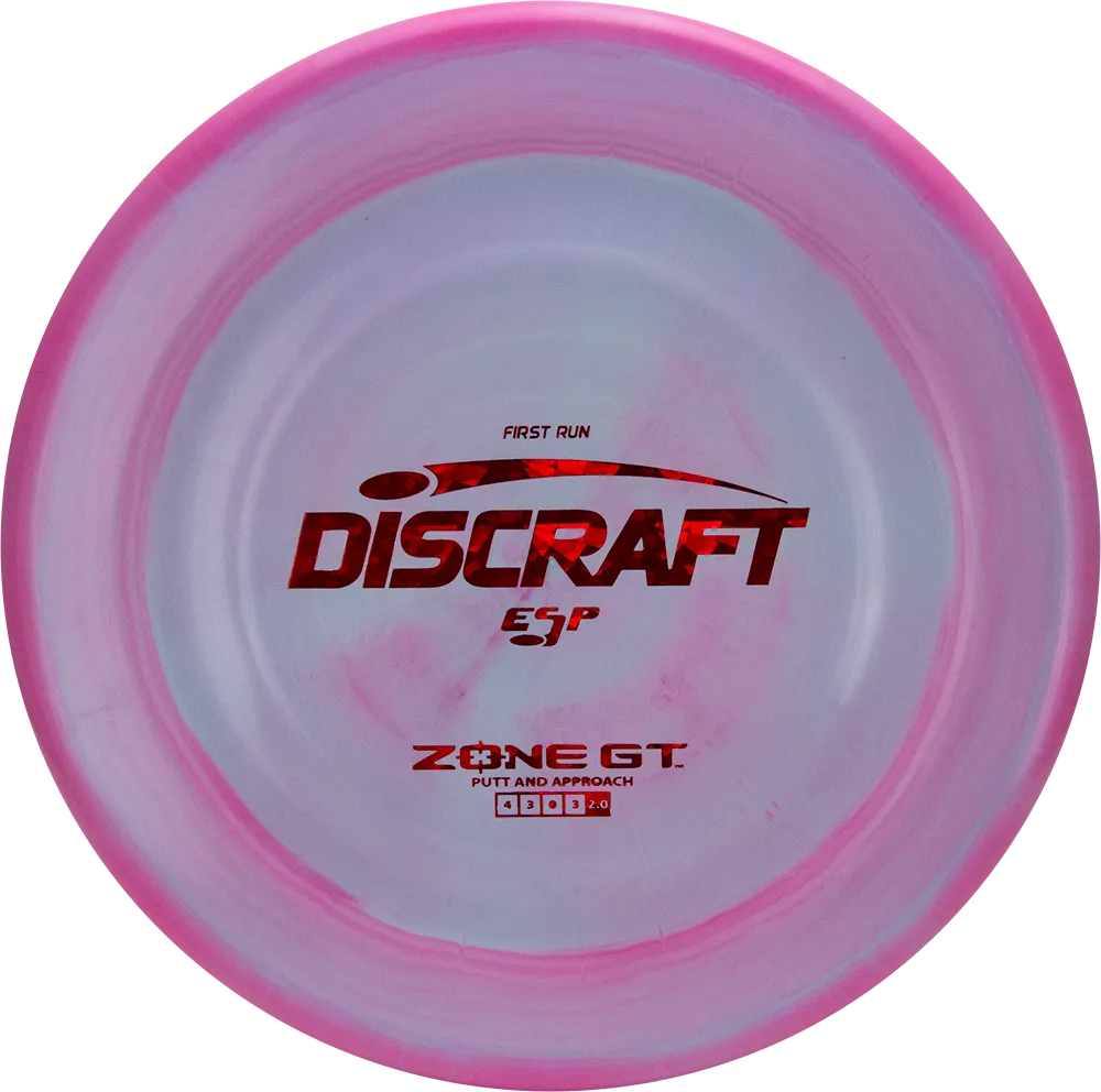 Discraft First Run ESP Zone GT Disc - Banger Top