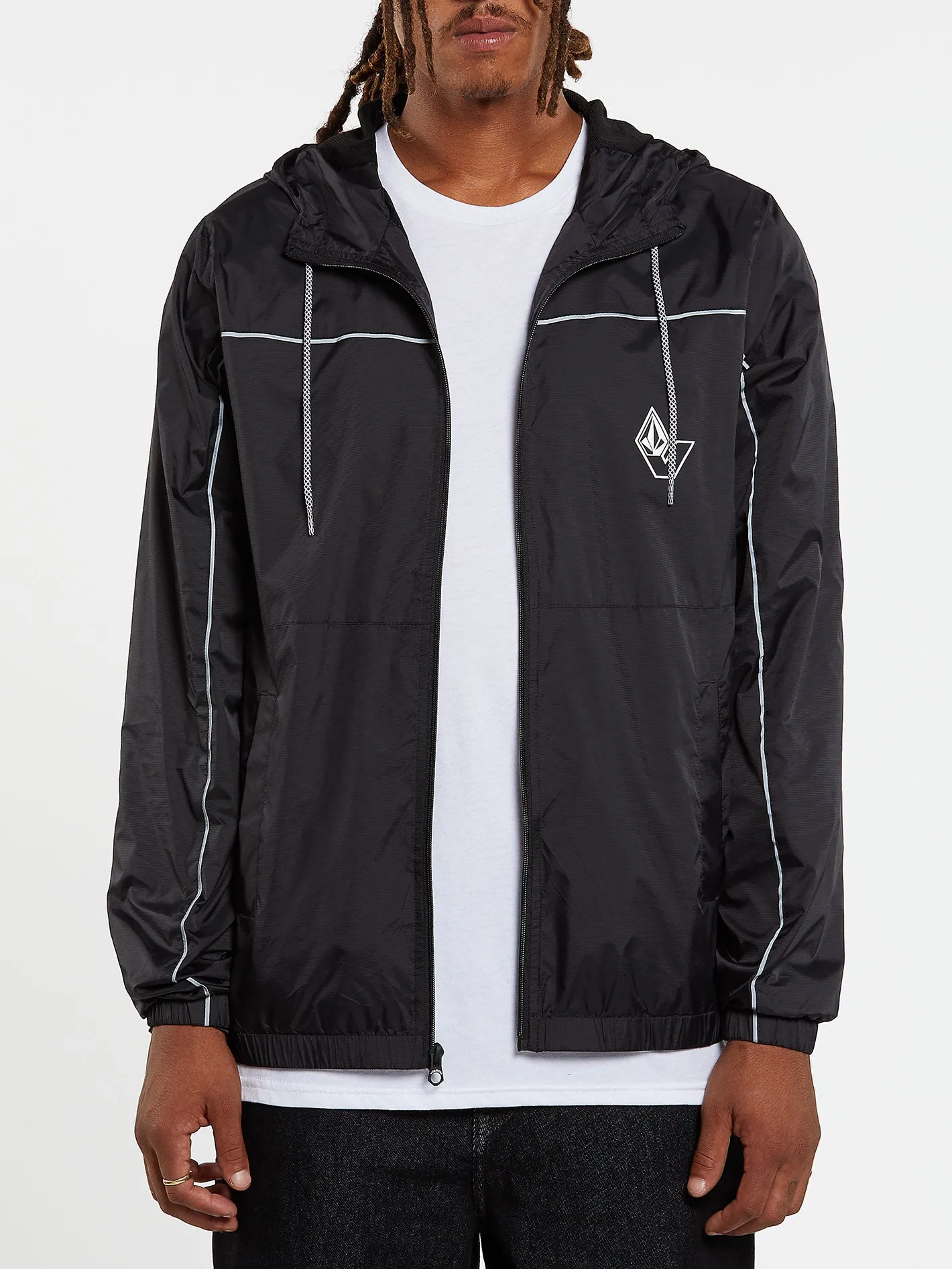 Ermont Windbreaker Jacket - Black