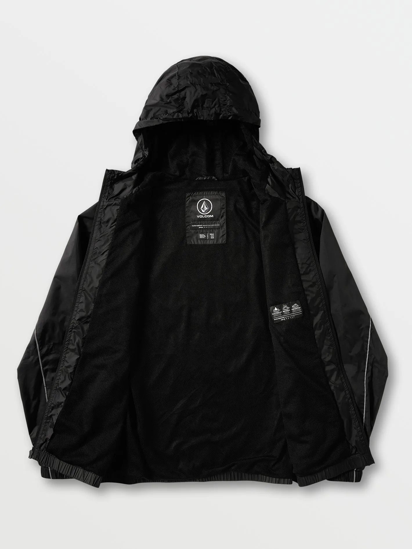 Ermont Windbreaker Jacket - Black