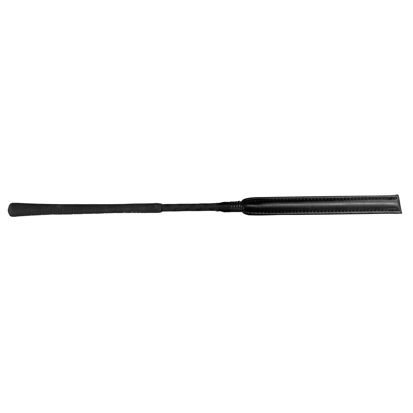 Fleck Jockey Race Bat - Black/Black Stitching