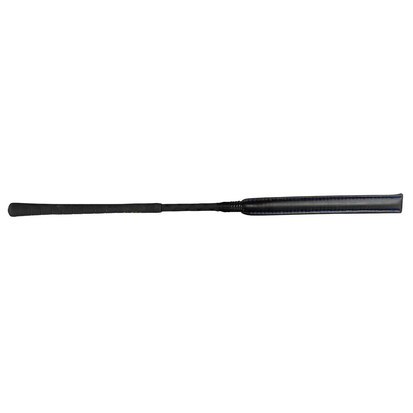 Fleck Jockey Race Bat - Black/Blue Stitching