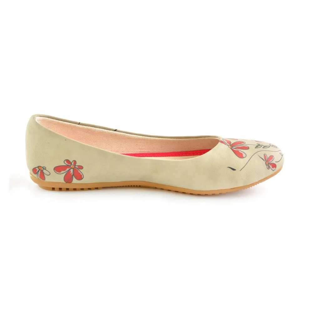 Flowers Ballerinas Shoes 2025