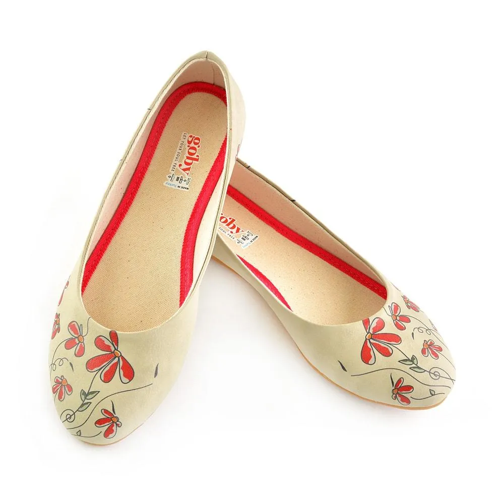 Flowers Ballerinas Shoes 2025