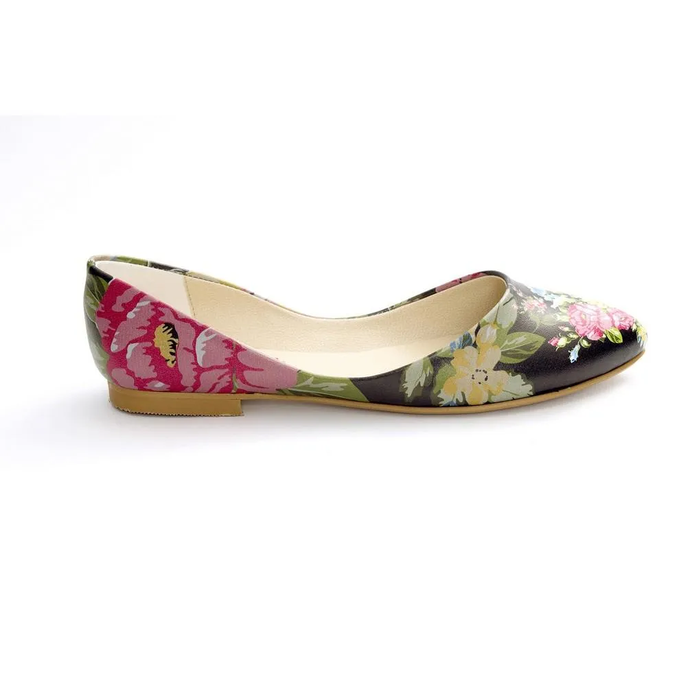 Flowers Ballerinas Shoes NSS356