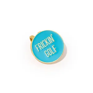 Frickin' Golf Ladies Ball Marker with Magnetic Hat Clip