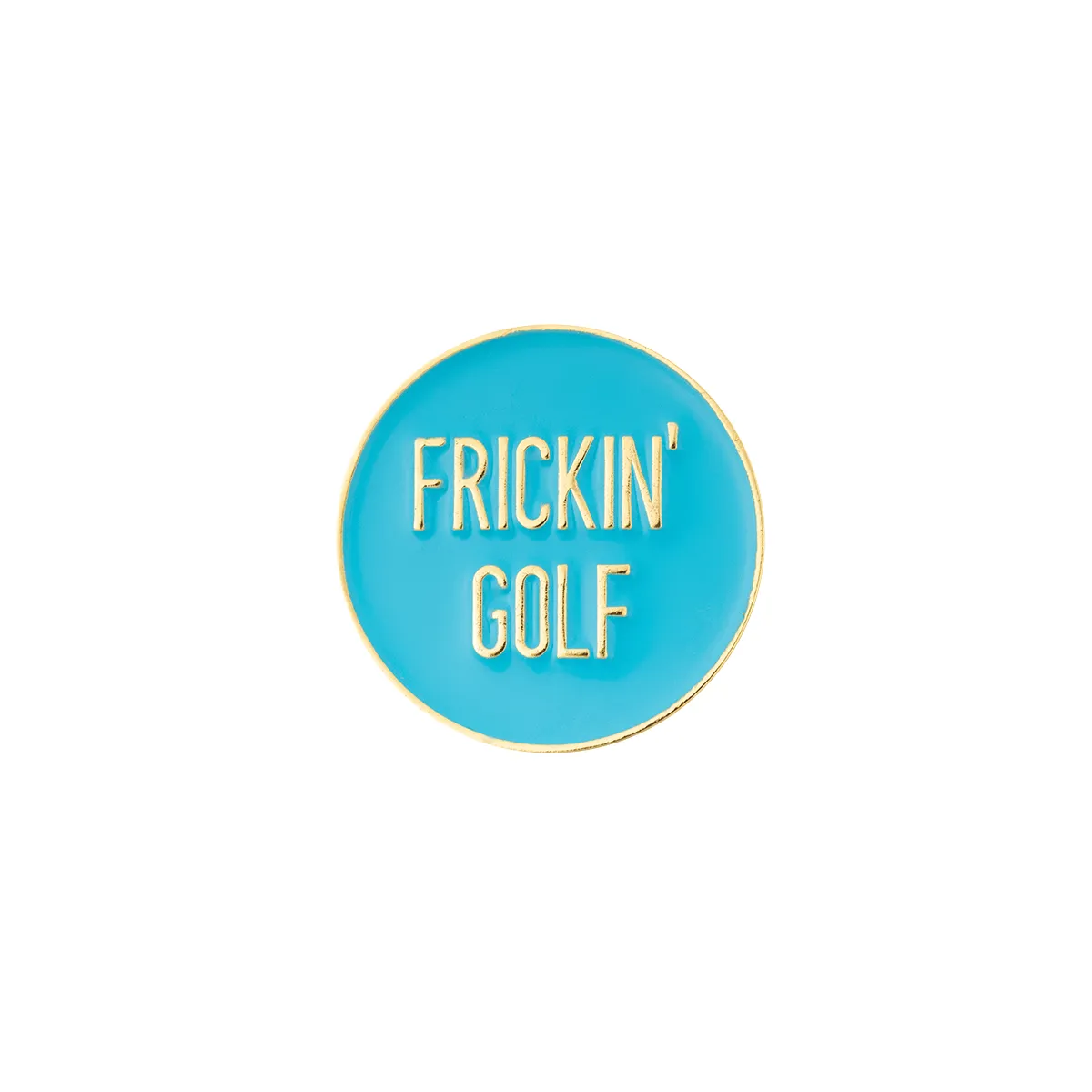 Frickin' Golf Ladies Ball Marker with Magnetic Hat Clip