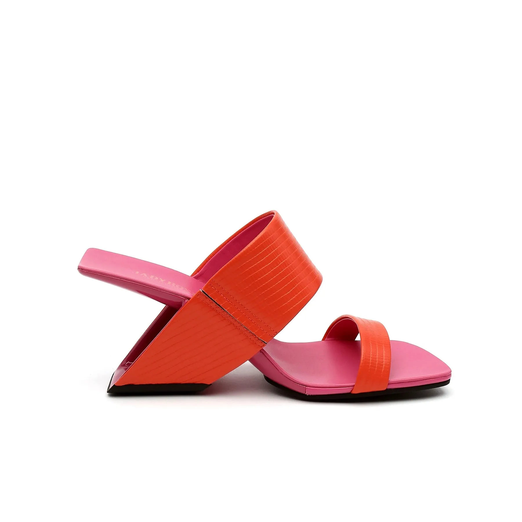 Fun Multicolor Open Toe Wedges