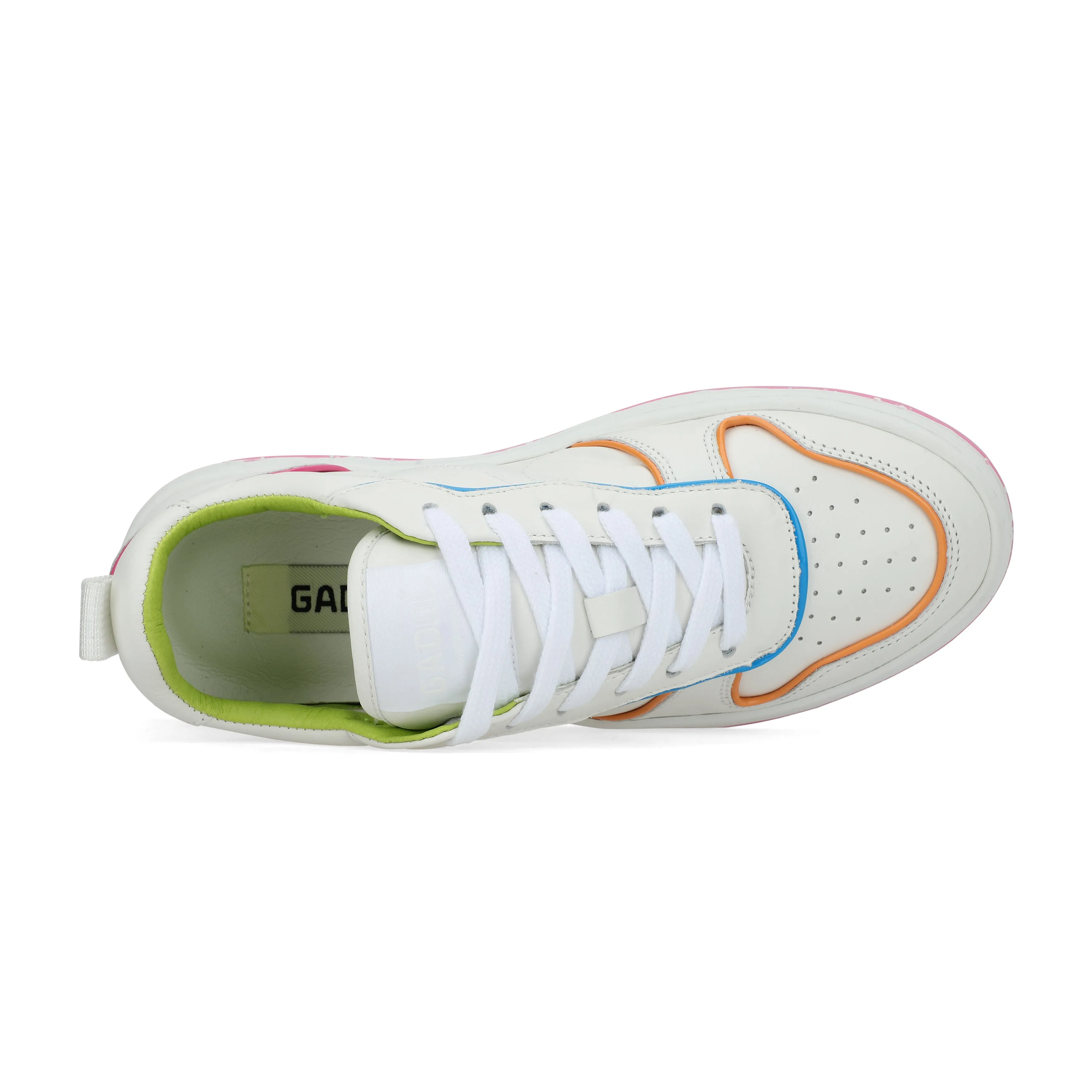 Gadol - Style 1 - White Stitch Multi Sneakers