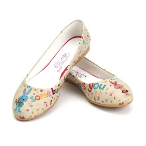 Gentilman Rabbit Ballerinas Shoes 1093