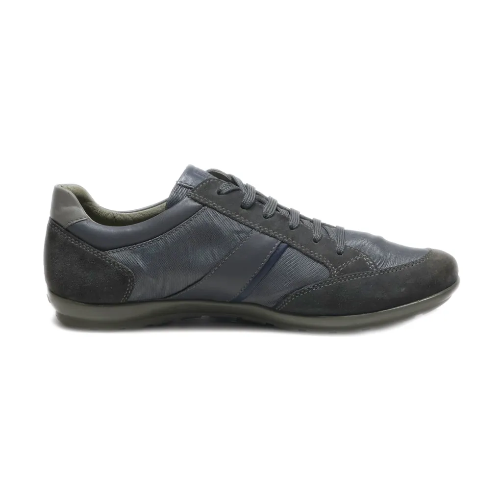 Geox Casual Lace Ups Suede Grey Colour For Men