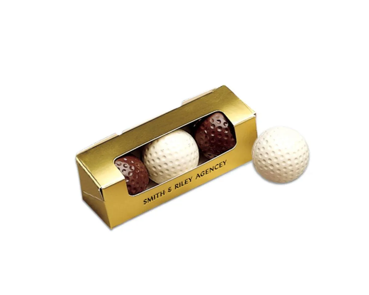 Golf Ball Three Pack Sleeve