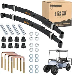 Golf Cart Lift Leaf Spring Kit With Bushings for EZGO TXT - 10L0L