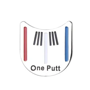 Golf Putting Alignment Tool Ball Marker & Hat Clip