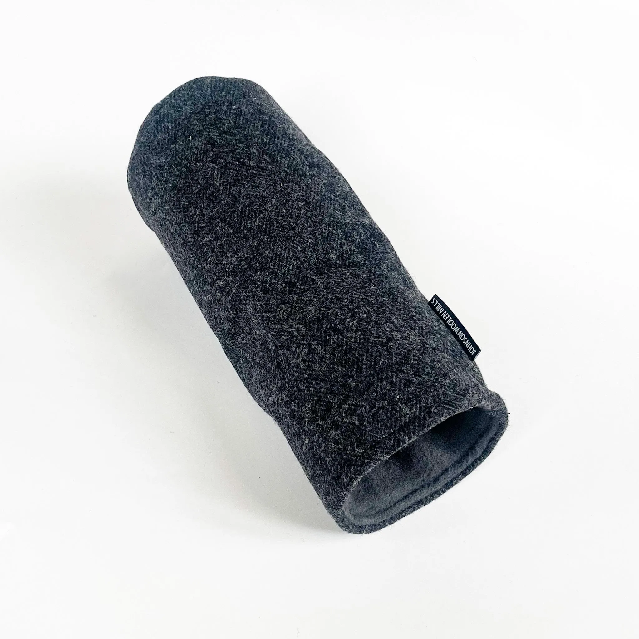 Gray Herringbone Wool Driver Headcover