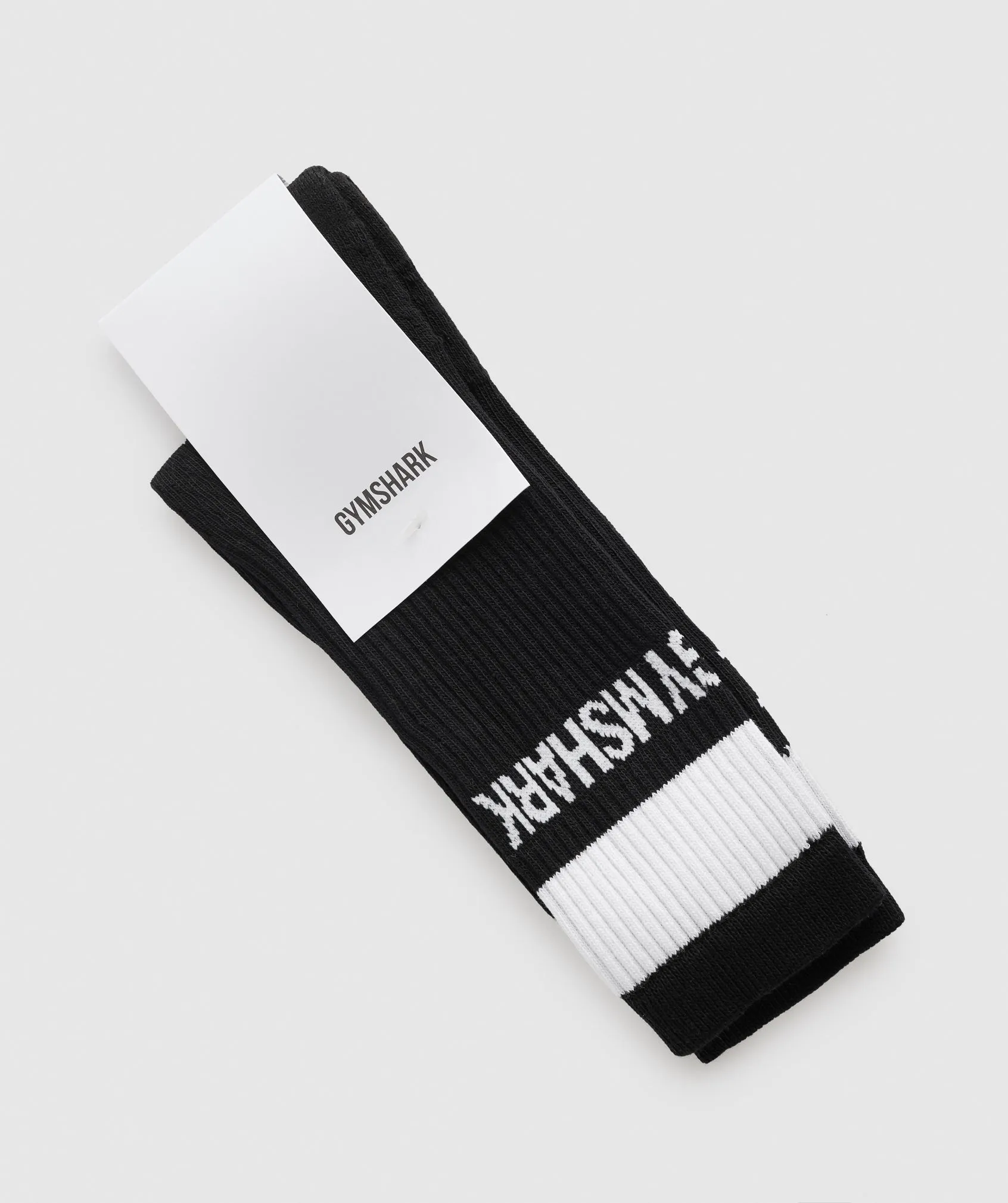 Gymshark Crew Socks 1pk - Black