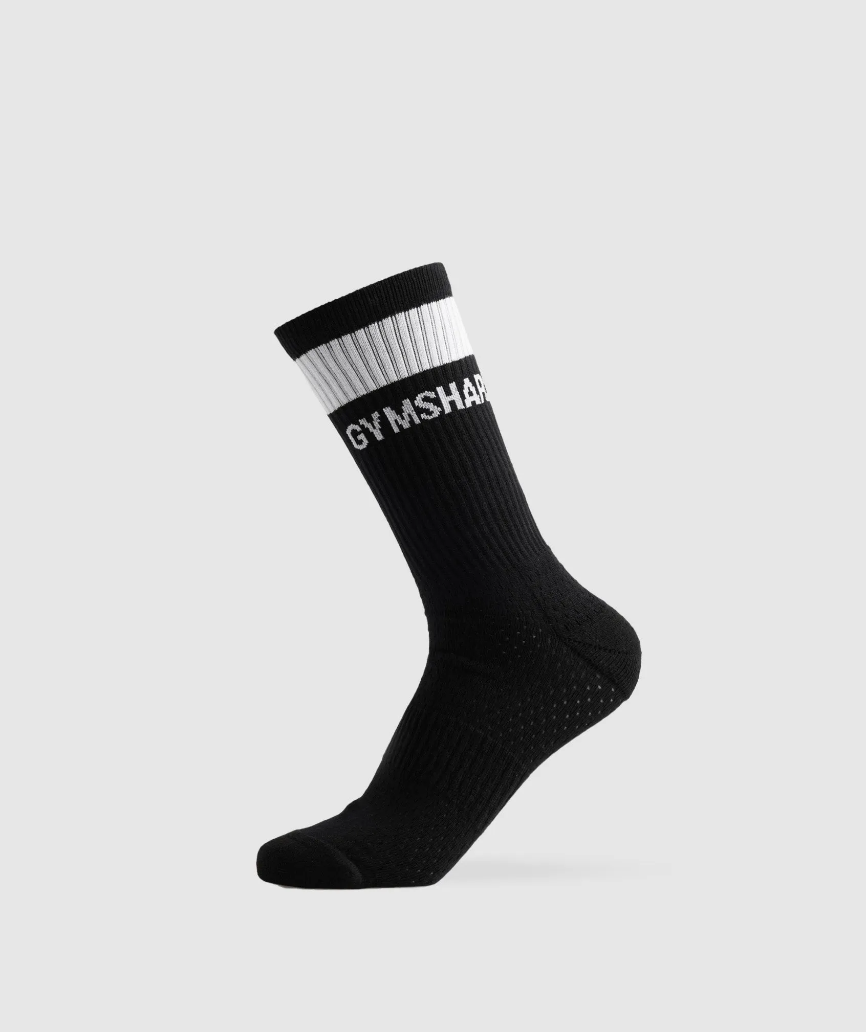 Gymshark Crew Socks 1pk - Black