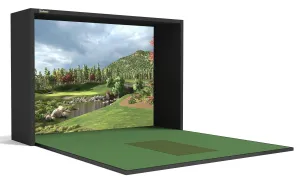 High End Home Golf Simulator Bays and Enclosures for Indoor Golf from SimBooth