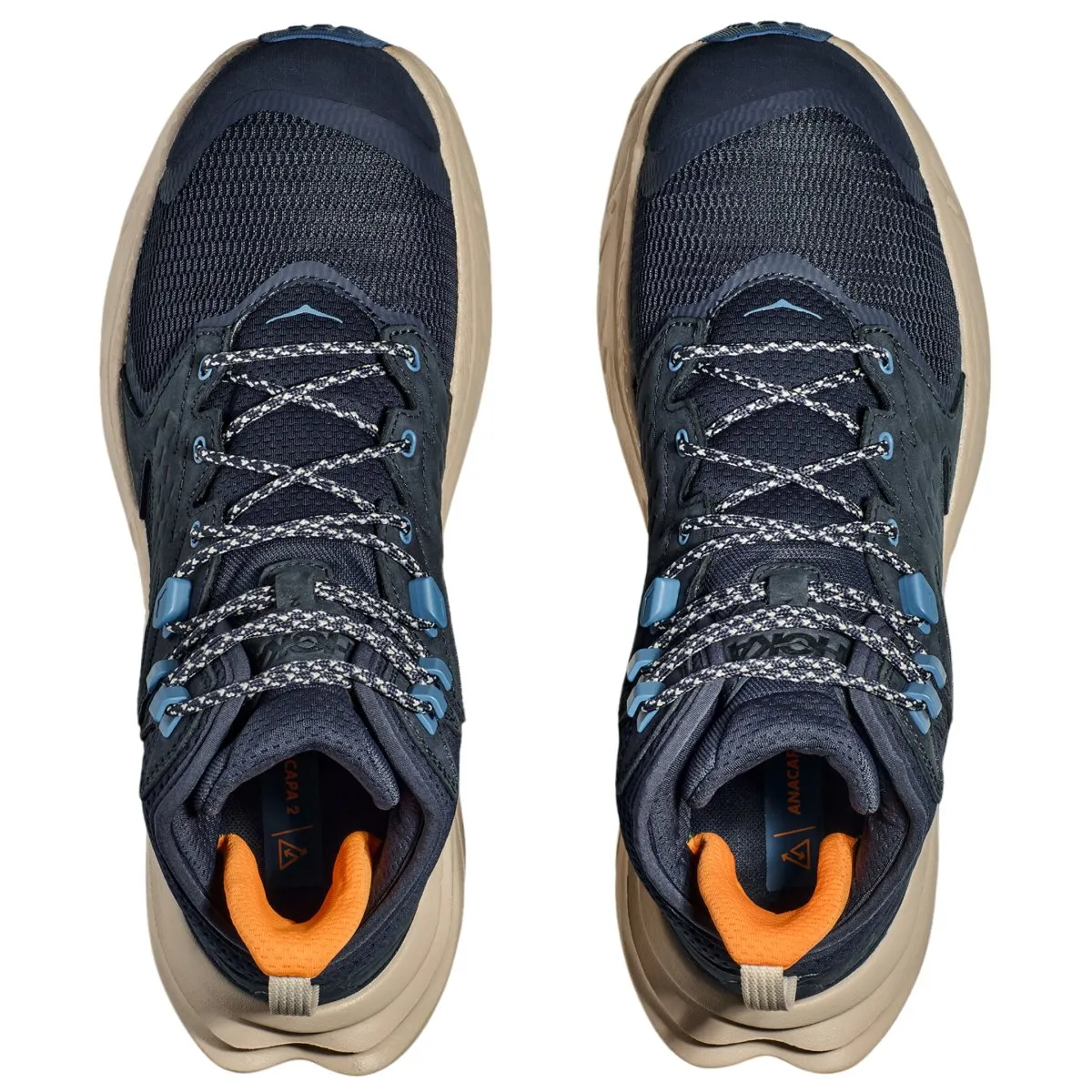 Hoka One One Men's Anacapa 2 GTX Mid Varsity Navy/Oat Milk