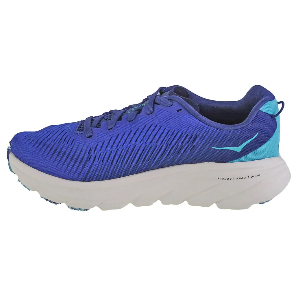 Hoka Womens Trainers Rincon 3 Lace-Up Low-Top Running Sneakers Mesh - UK 5.5