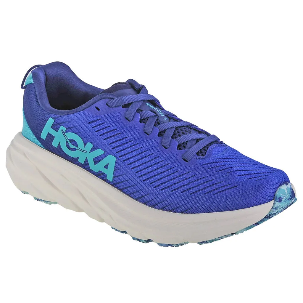 Hoka Womens Trainers Rincon 3 Lace-Up Low-Top Running Sneakers Mesh - UK 6.5