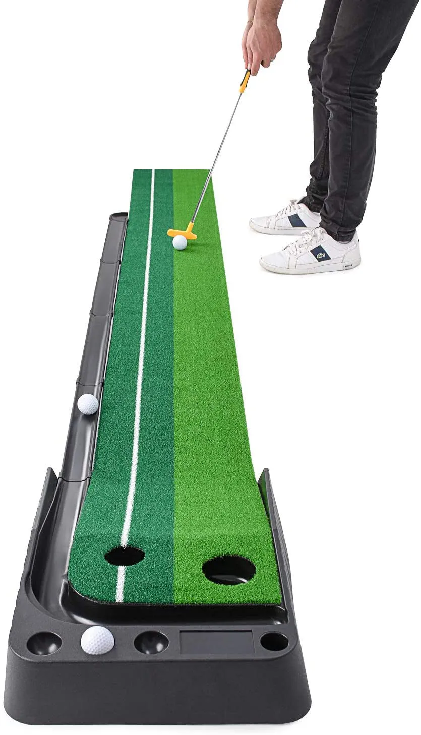 Indoor Mini Golf Practice Auto Ball Return Training Aid