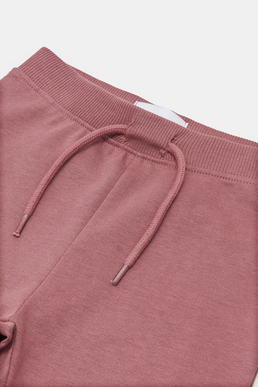 Infant Boys Purple Mélange Plain Active Pants