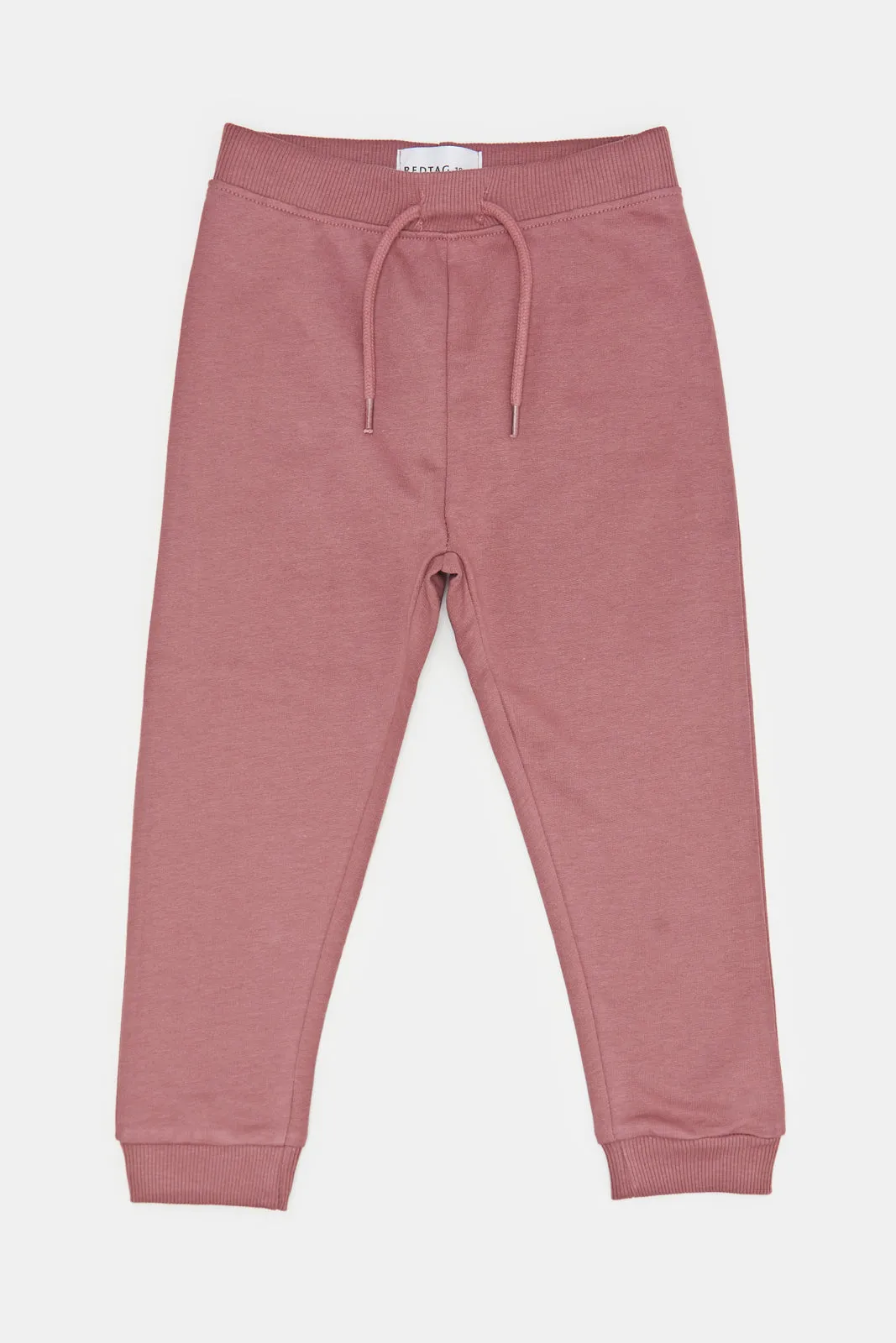 Infant Boys Purple Mélange Plain Active Pants