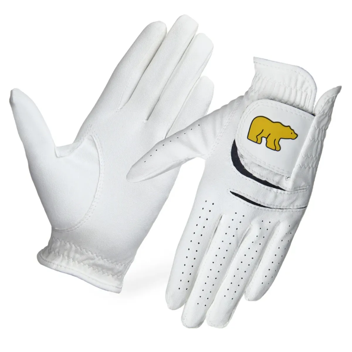 Jack Nicklaus Junior 18 Majors Golf Glove - White - Left Hand