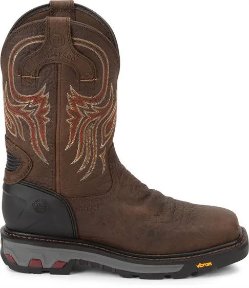 Justin Driscoll 11" Steel Toe Waterproof Work Boot