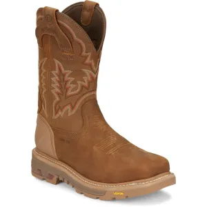 JUSTIN MEN'S MONTANA NANO COMPOSITE TOE WORK BOOT- CR2124