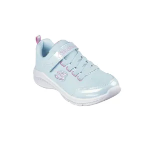 Kids Skechers Sole Swifters Aqua/ Pink Girls Sneakers