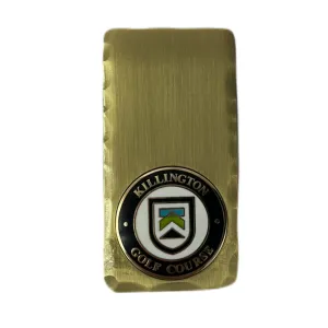 Killington Golf Course Logo Forged Money Clip