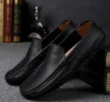 Leather casual shoes  soft men's